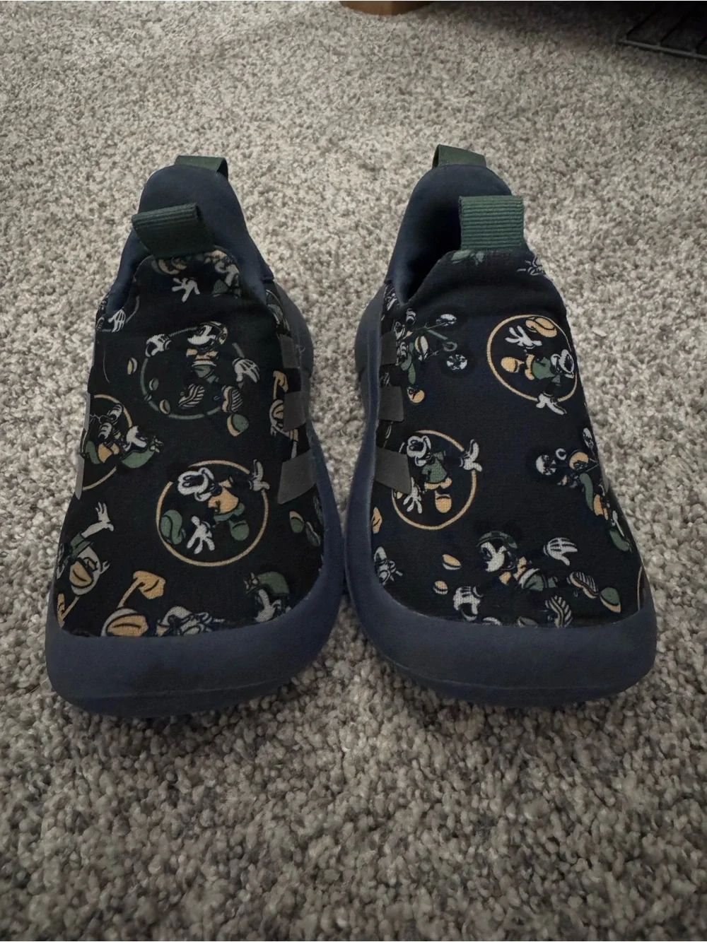 adidas monofit Sneakers with Mickey Print - Navy/Green